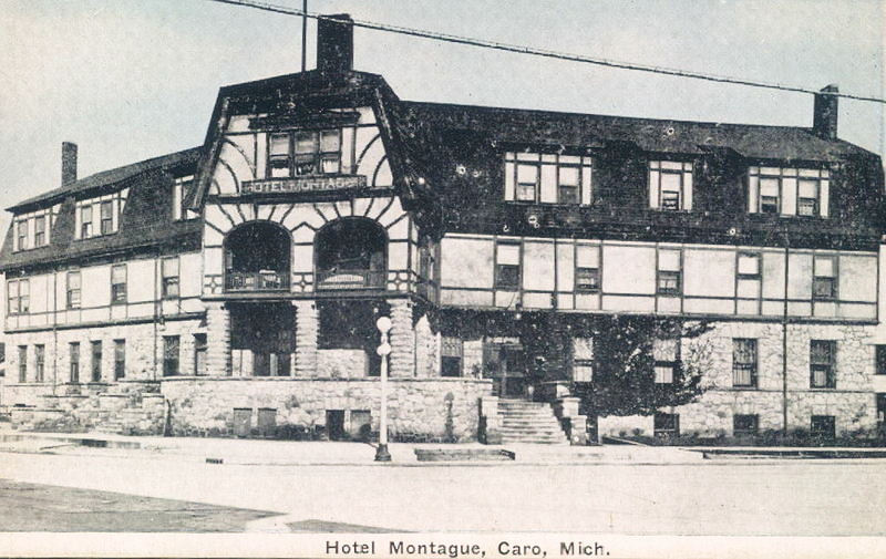 Hotel Montague - Vintage Postcard (newer photo)